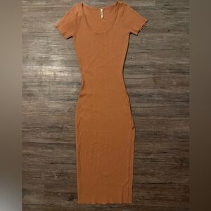 Bluebell Rust Midi Dress